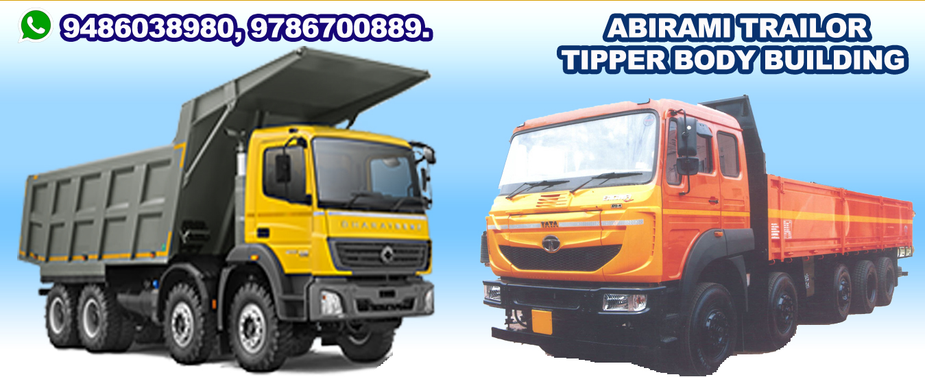 Tipper lorry body builders in Namakkal for Trichy customers