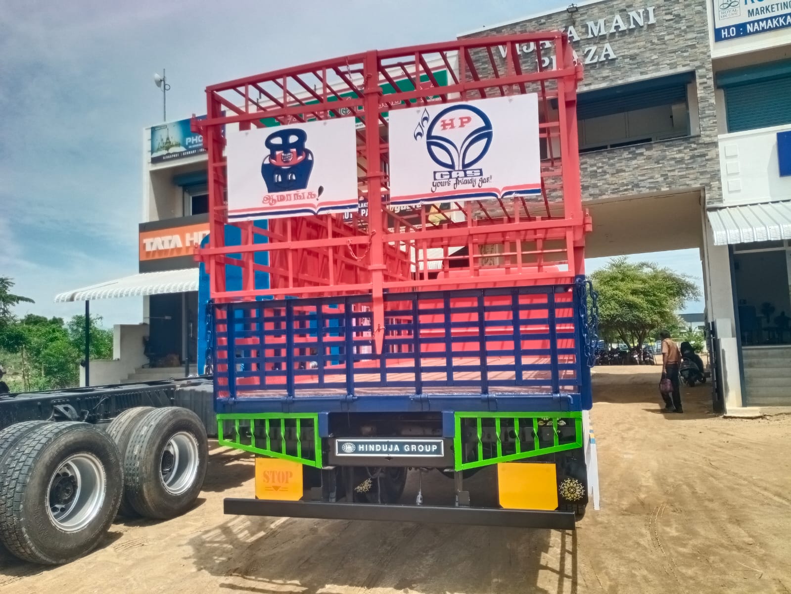 LPG Cylinder Transport Truck Body Manufacturers in namakkal